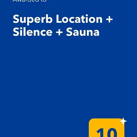 아파트 Superb Location + Silence + Sauna *